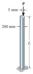 Solved A column of intermediate length buckles when the | Chegg.com