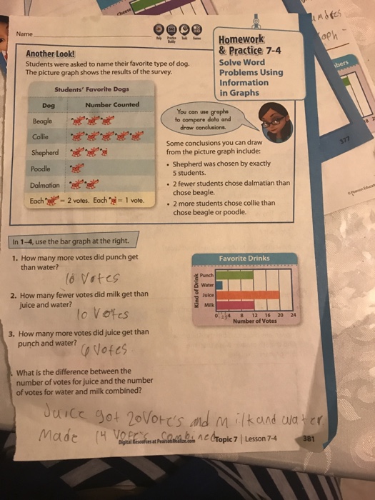 homework & practice 7 5