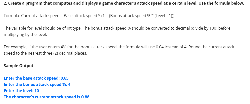 Solved Create a Python program that displays the following: | Chegg.com