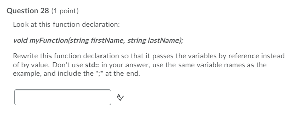 Solved Question 28 (1 point) Look at this function | Chegg.com