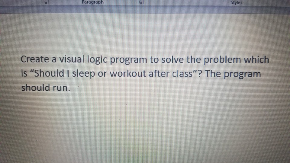 Use flowchart on visual logic to solve this problem | Chegg.com