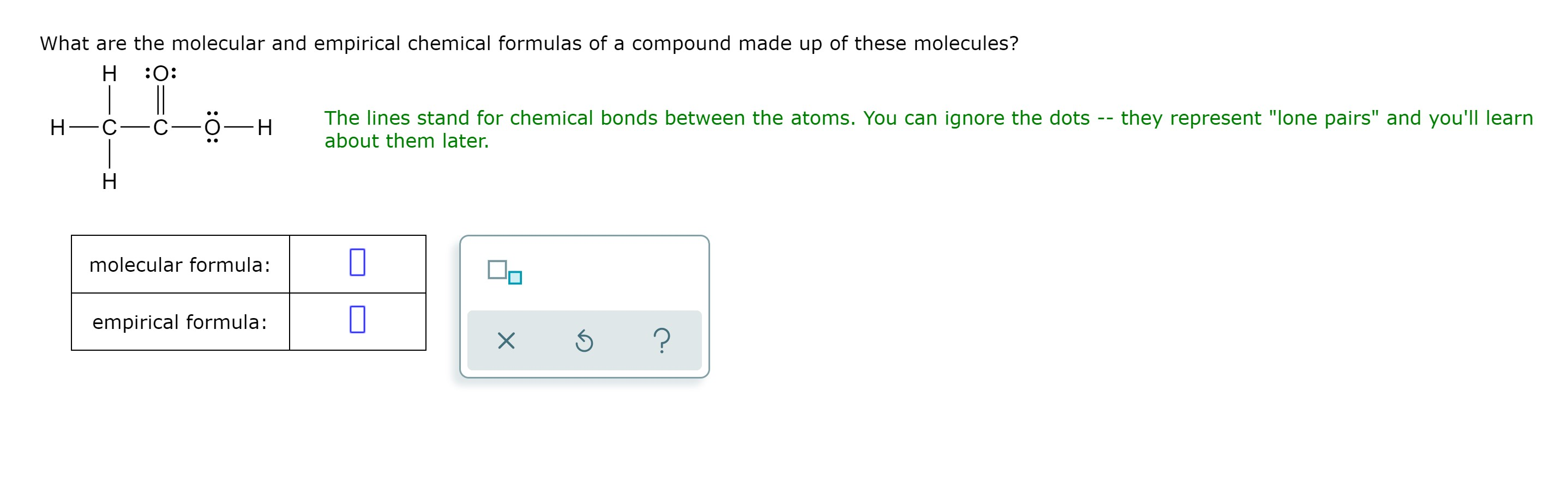 Solved What Are The Molecular And Empirical Chemical Chegg Com