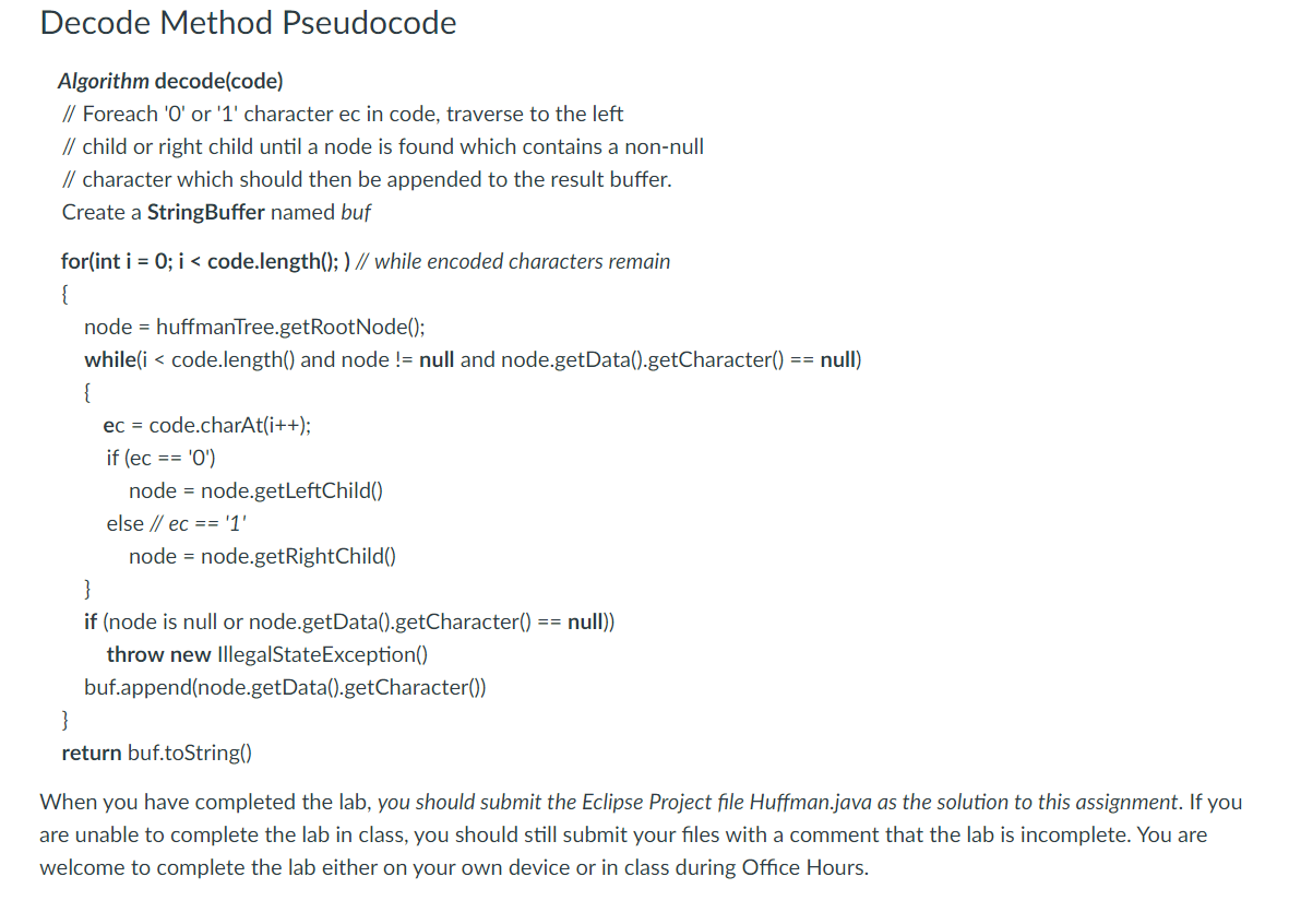 Solved In this lab you will complete the implementation of | Chegg.com