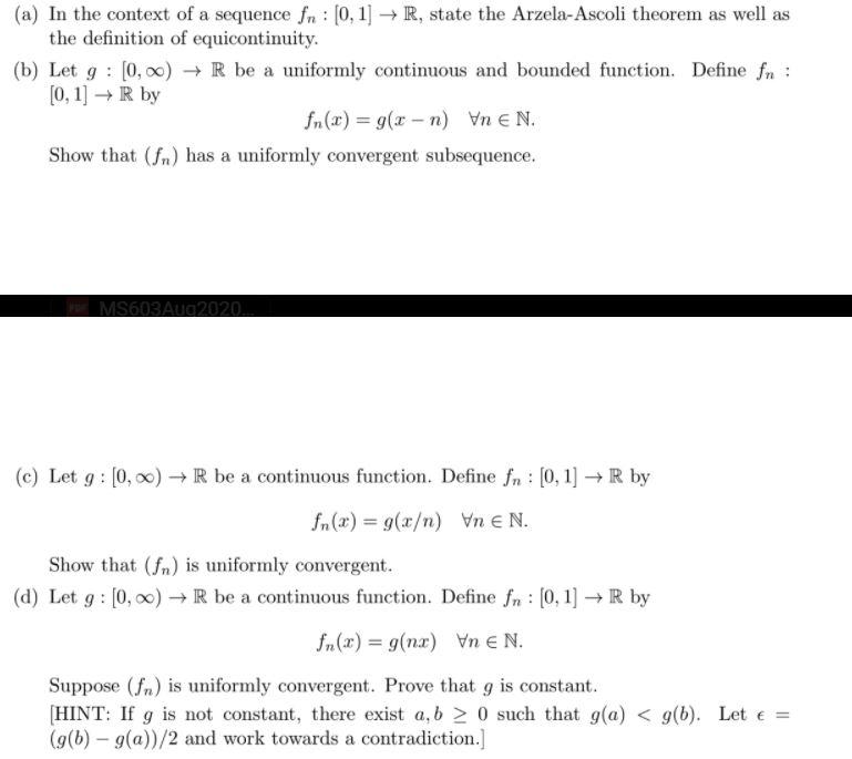 Solved A In The Context Of A Sequence Fn 0 1 R S Chegg Com