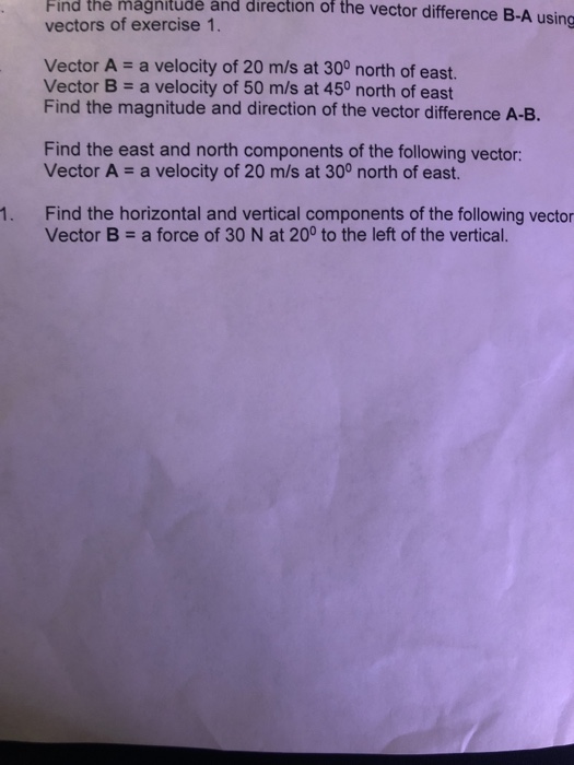 vector assignment problem