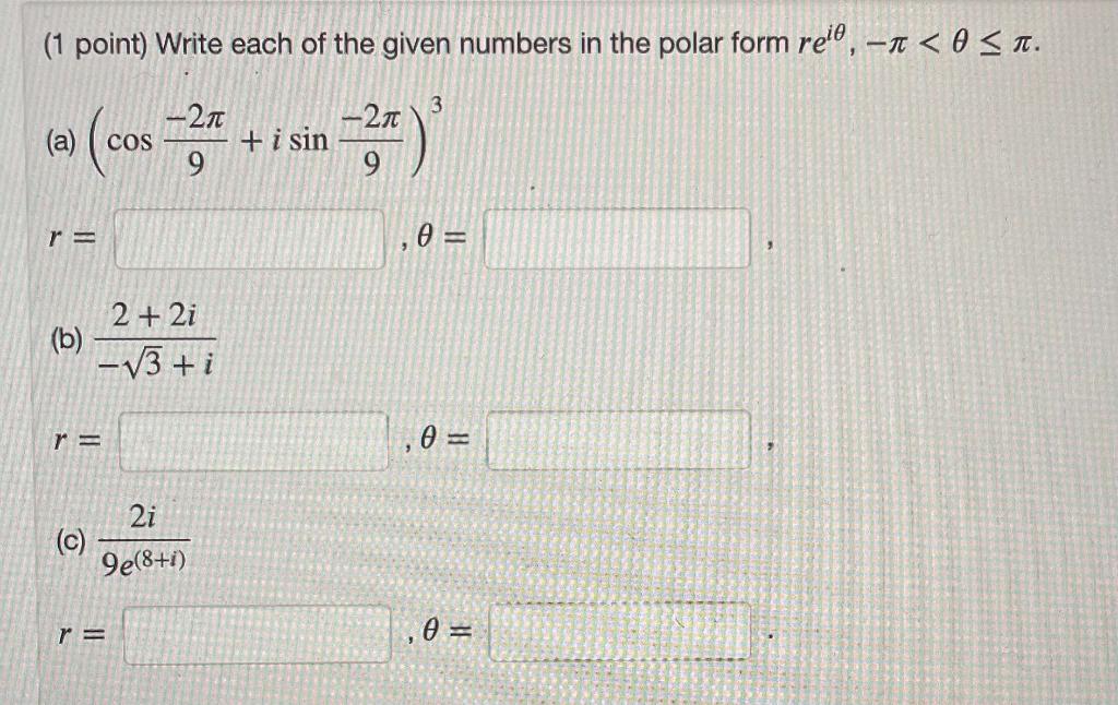  solved 1 point write each of the given numbers in the
