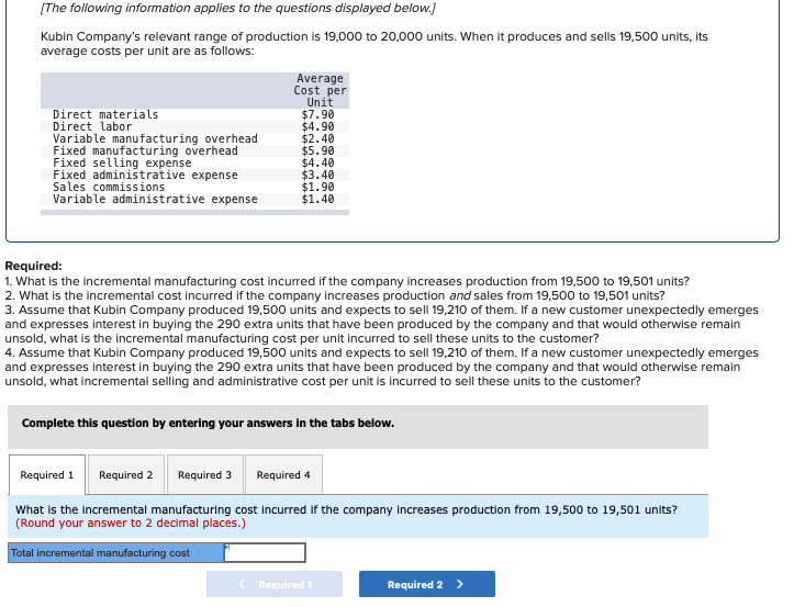 Solved [The following information applies to the questions