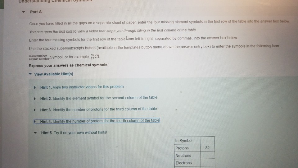 Solved Part A Once you have filled in all the gaps on a Chegg