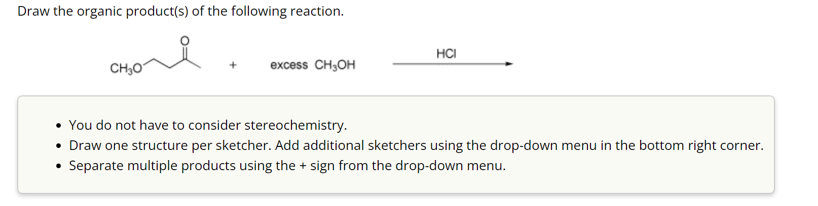 Solved raw the structure(s) of the major organic product(s) | Chegg.com