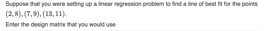 Solved Suppose that you were setting up a linear regression | Chegg.com