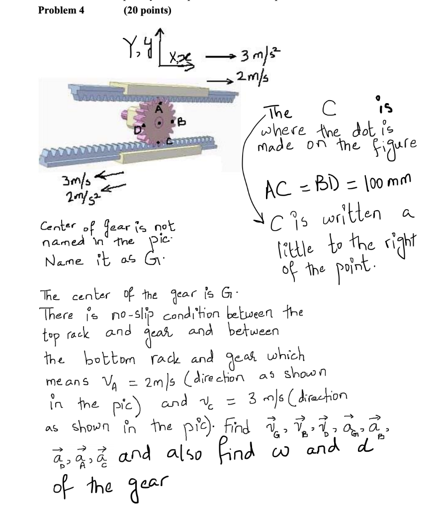 Solved Problem 4 Points 7 49 3 M S 2 M The C Is W Chegg Com