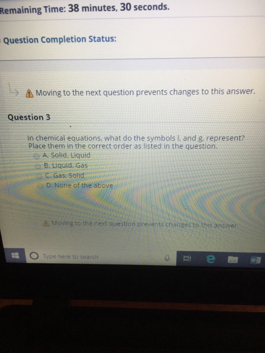 Solved Remaining Time: 38 minutes, 30 seconds. Question | Chegg.com