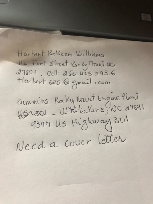 Cummins Rocky Mount Engine Plant Whitakers, NC