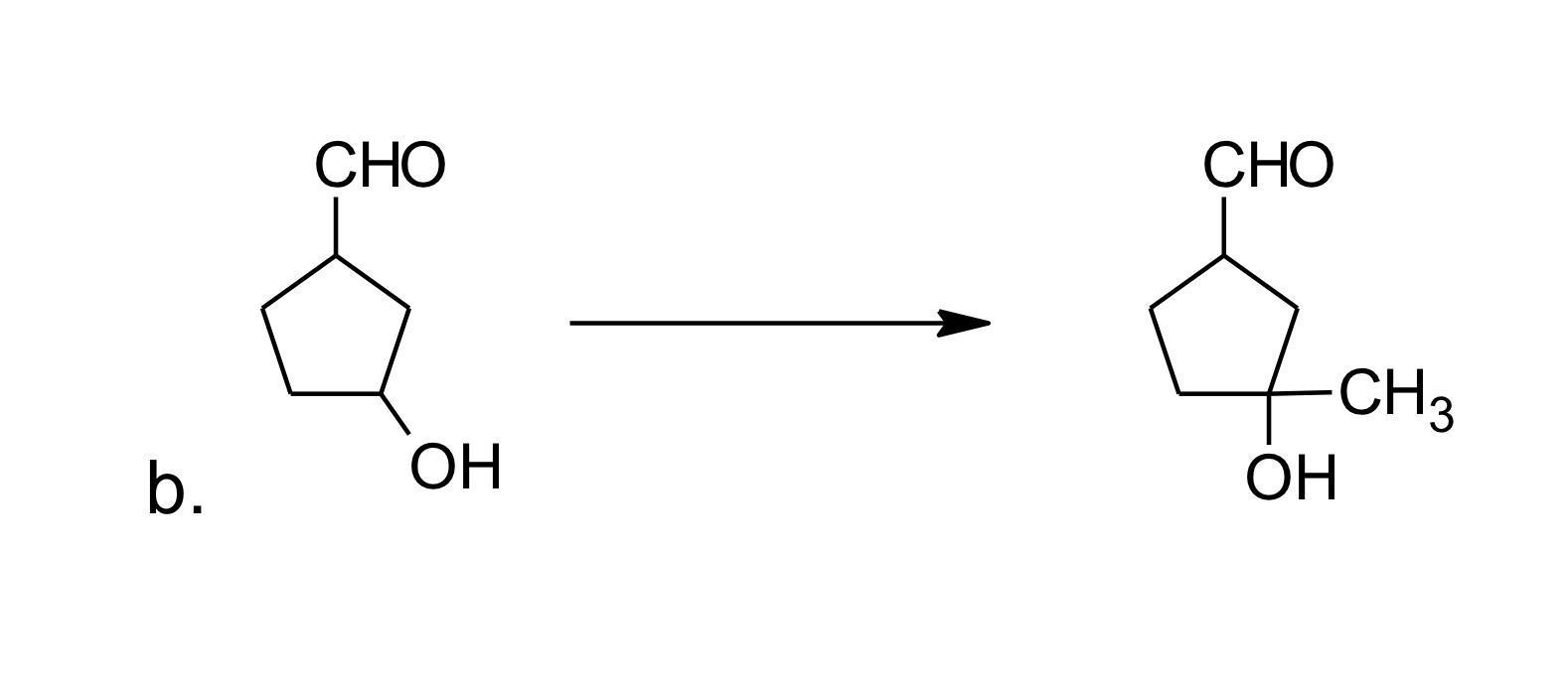 Solved CHO CHO CH3 b. ОН ОН | Chegg.com