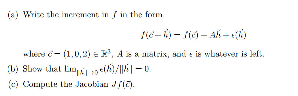 Solved Consider The Function F R3 R2 Defined By The F Chegg Com