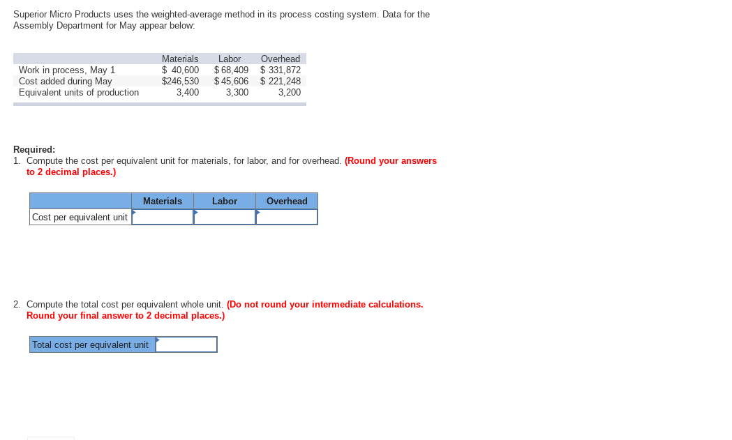 solved-superior-micro-products-uses-the-weighted-average-chegg