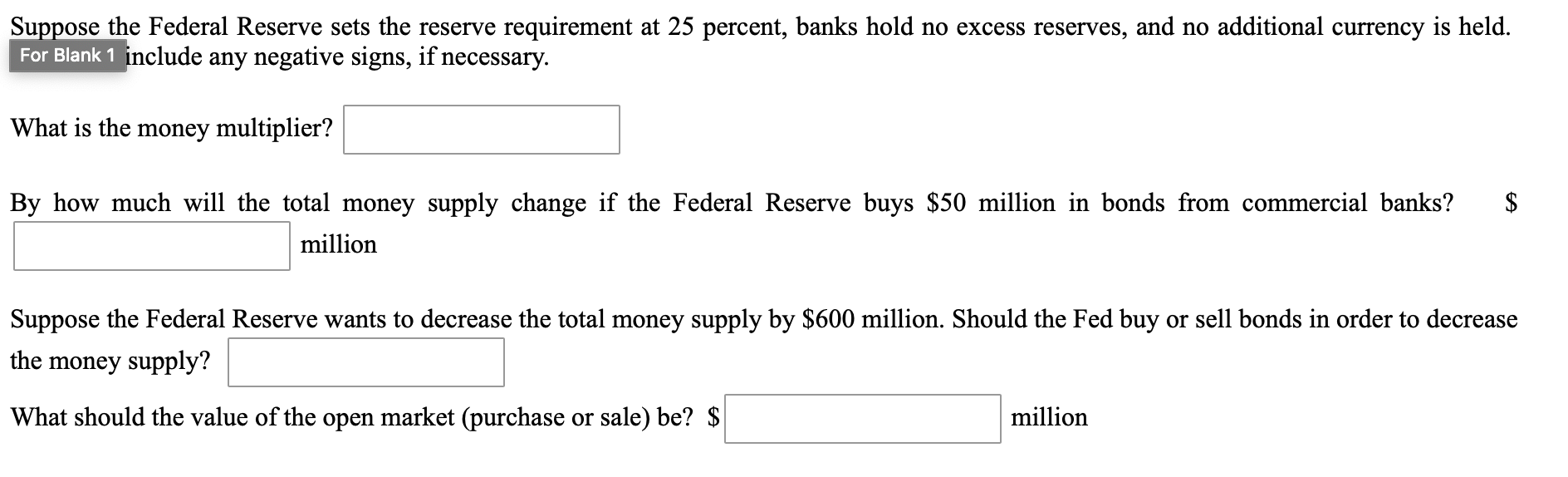 Solved Suppose The Federal Reserve Sets The Reserve | Chegg.com