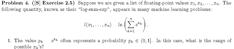 Solved Problem 4. ([S] Exercise 2.5) Suppose we are given a | Chegg.com