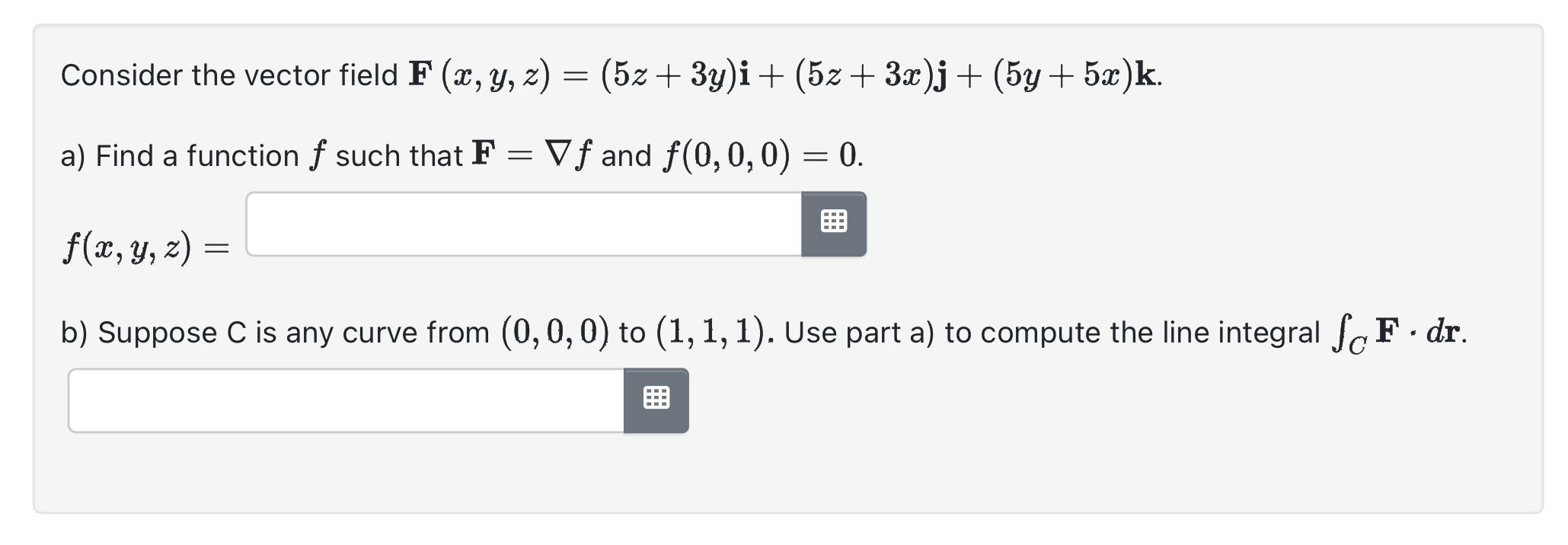 Solved Consider The Vector Field | Chegg.com