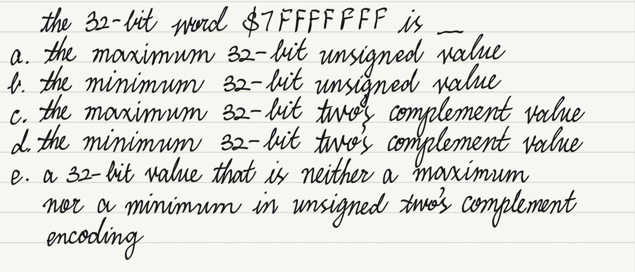 solved-the-32-lit-werd-7fffffff-is-a-the-maximum-32-bit-chegg