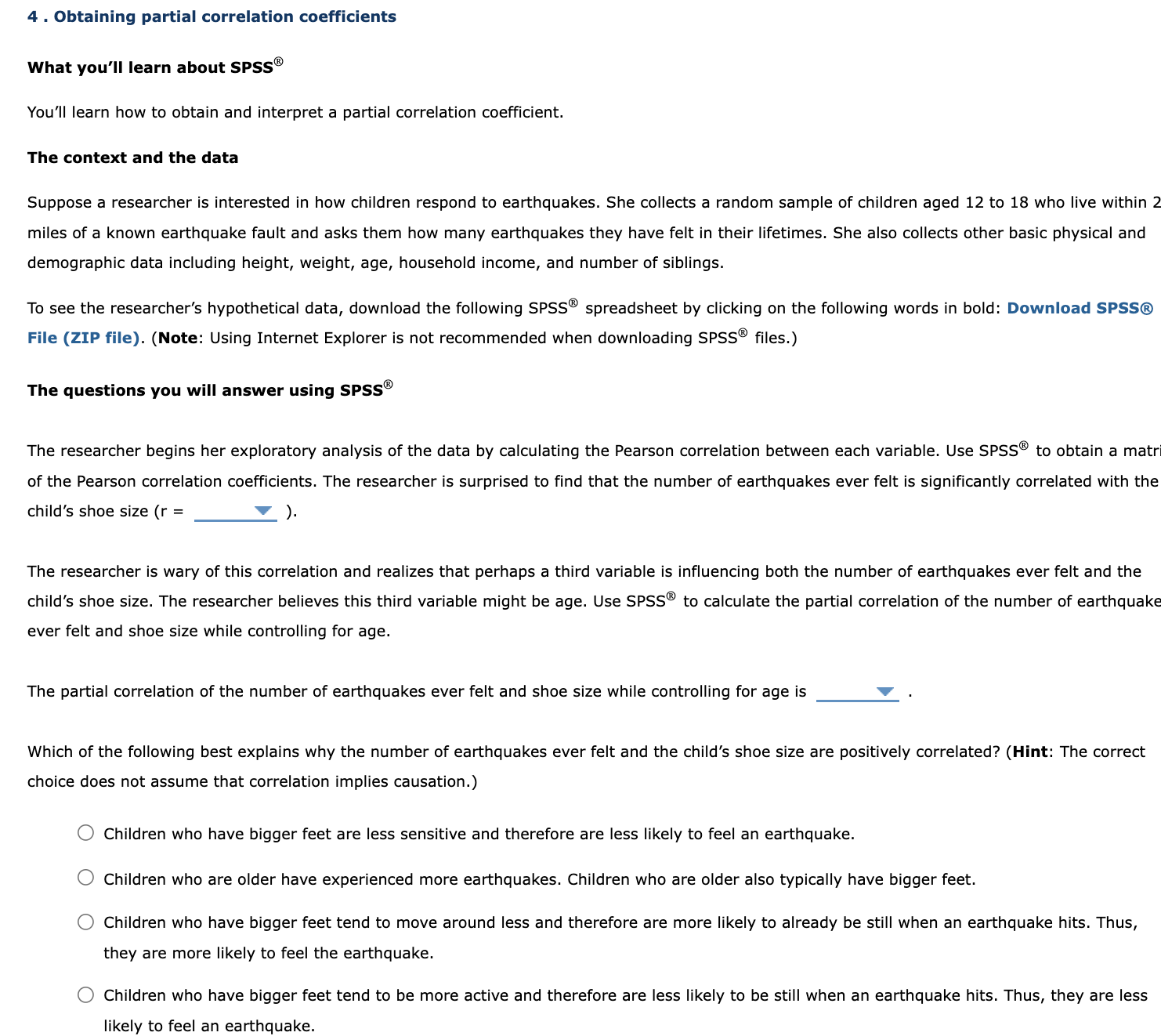 Solved What You ll Learn about SPSS You ll Learn How To Chegg