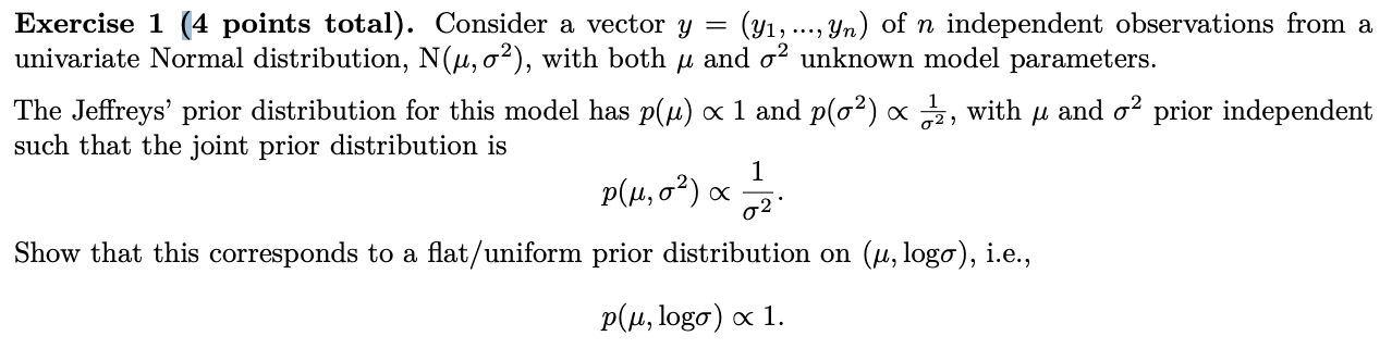 Solved Exercise 1 (4 points total). Consider a vector | Chegg.com