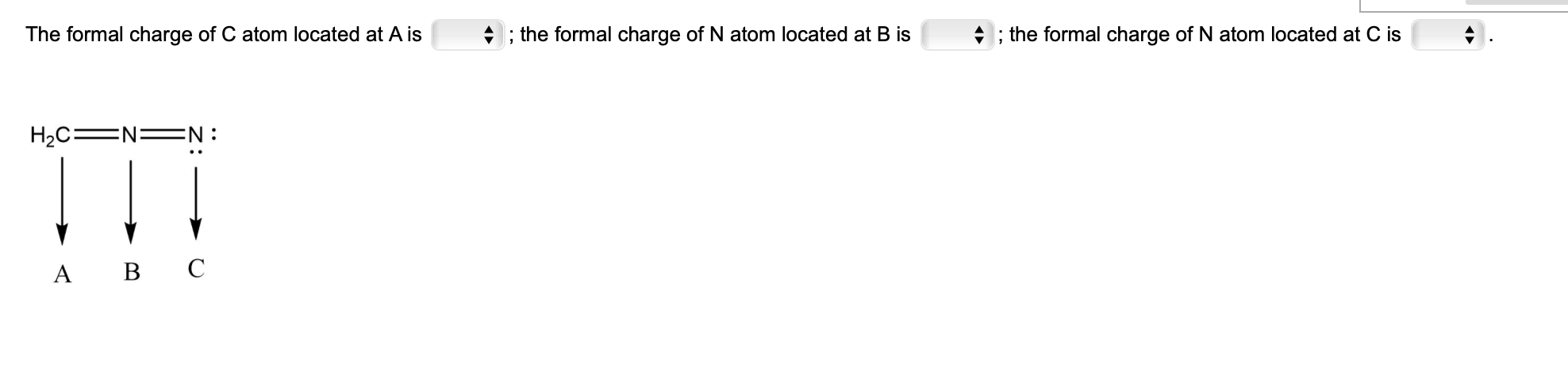 how to find formal charge of central atom