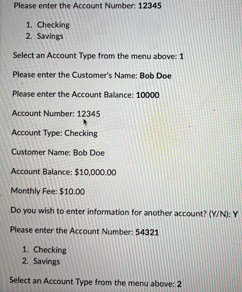 solved-1-get-bank-account-information-that-is-typed-in-the-chegg