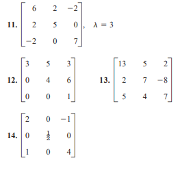 Solved Find the eigenvalues. Find the corresponding | Chegg.com