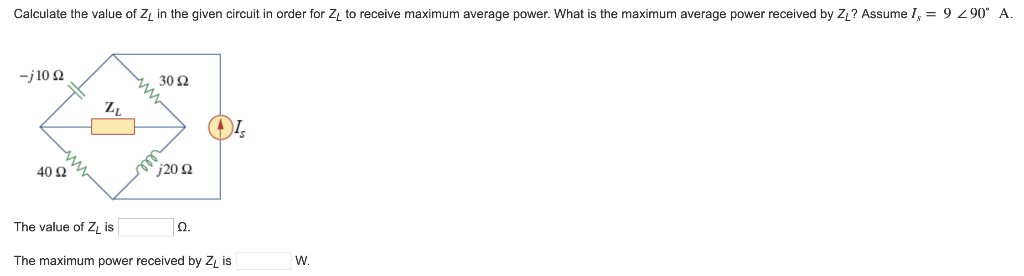 solved-calculate-the-value-of-zl-in-the-given-circuit-in-chegg