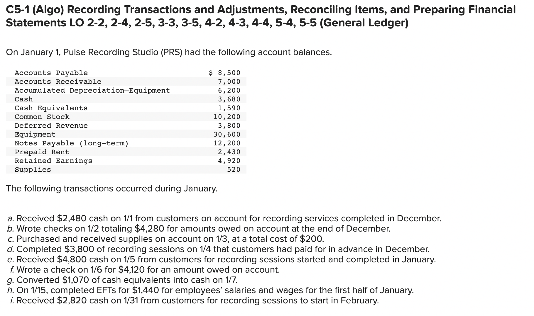 Use the January 31 balance in Cash from General | Chegg.com