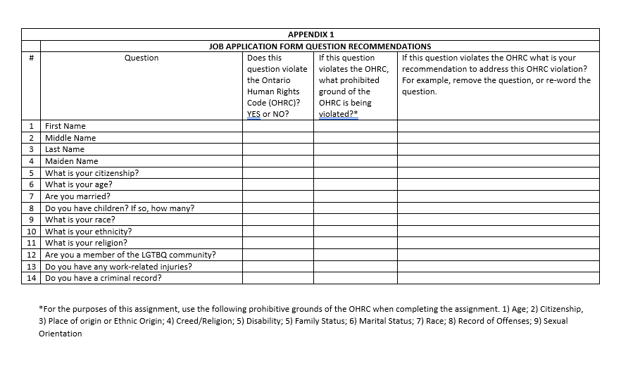 Solved *For the purposes of this assignment, use the | Chegg.com