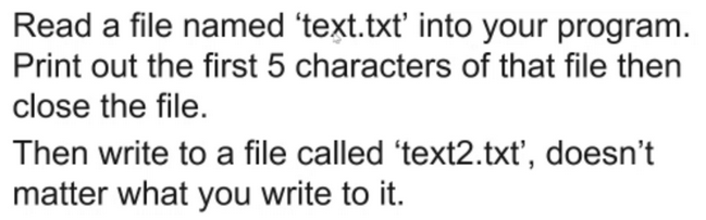 Solved Read A File Named 'text.txt Into Your Program. Print | Chegg.com