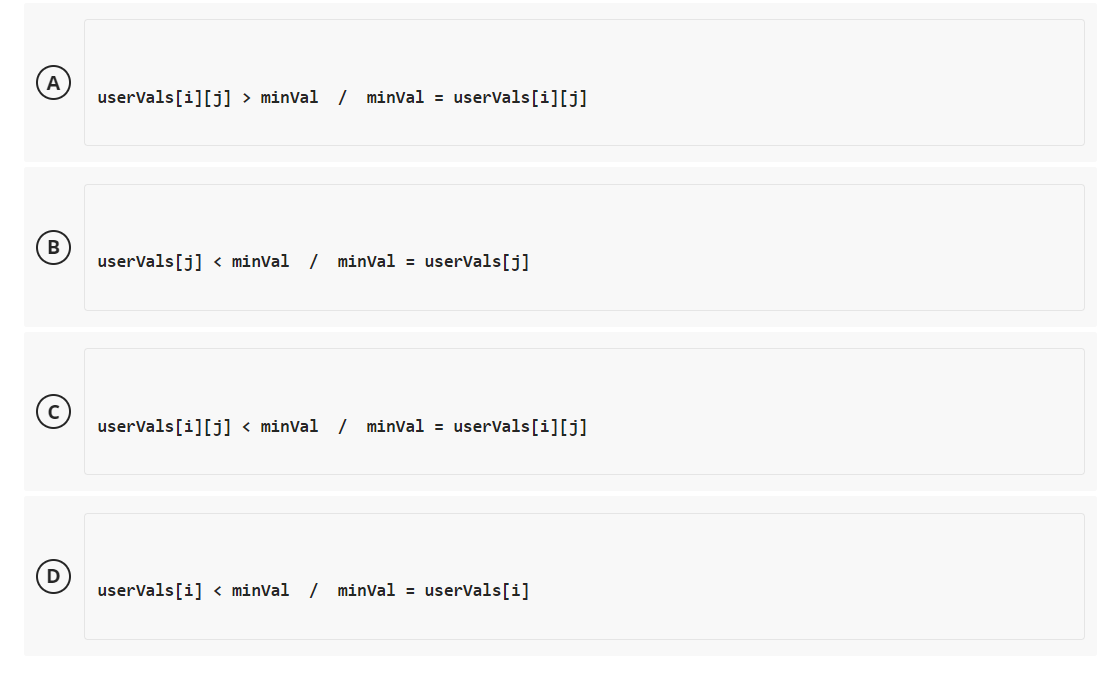 Solved Which XXX and YYY will find the minimum value of all | Chegg.com