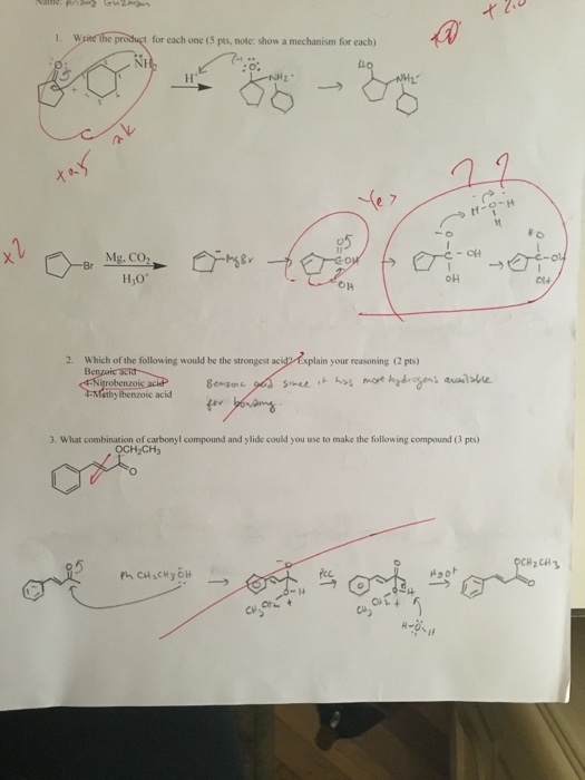 Solved of the product formed on reaction of Benzyl bromide | Chegg.com