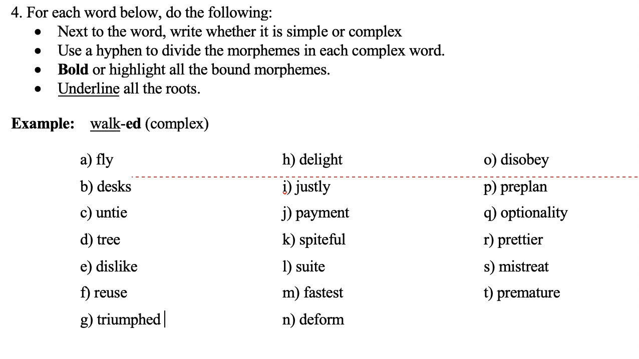 4-for-each-word-below-do-the-following-next-to-chegg