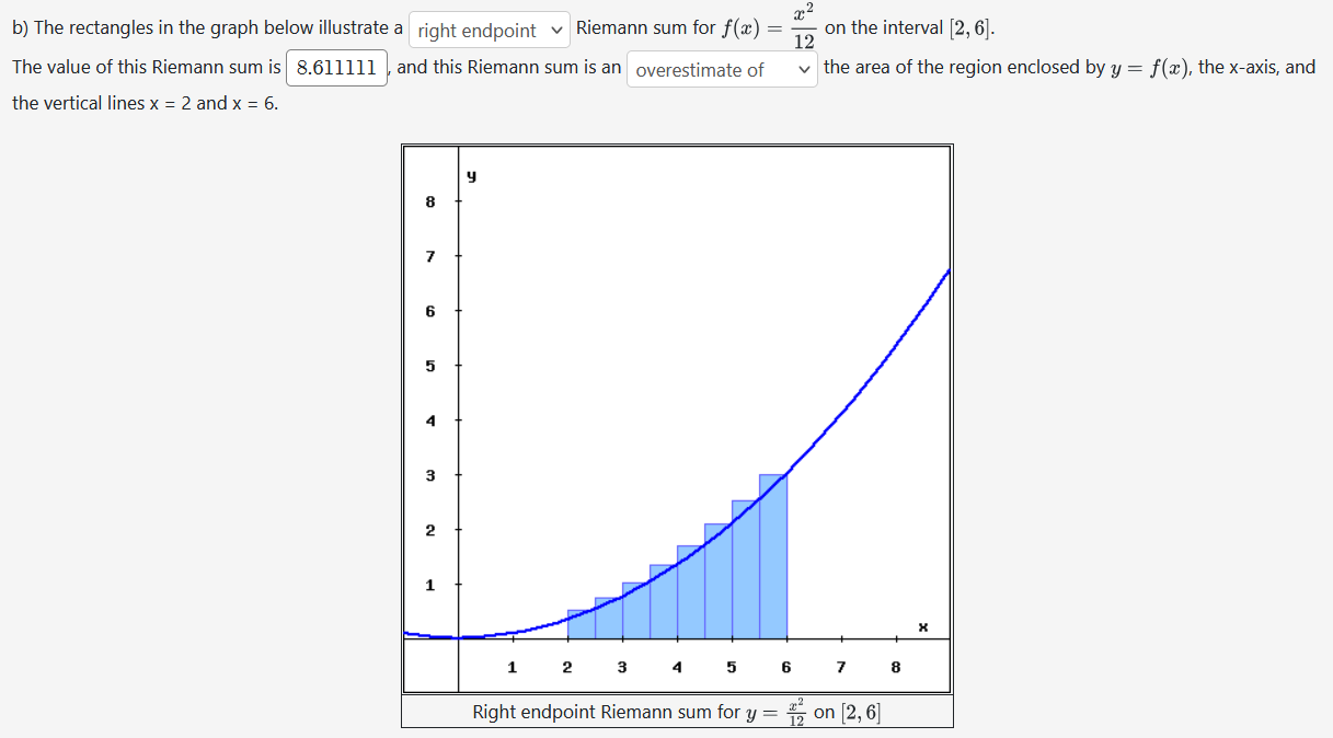 Solved b) ﻿The rectangles in the graph below illustrate a | Chegg.com