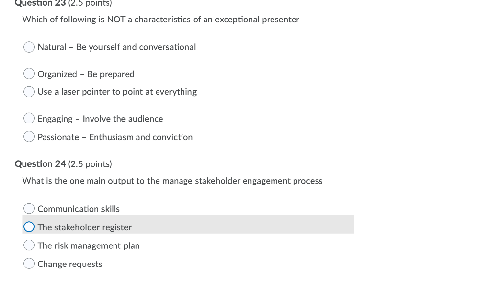 Solved Question 29 (2.5 points) All of the following are | Chegg.com