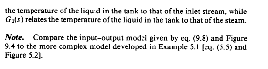7. Consider the stirred tank heater of Example 9.1. | Chegg.com