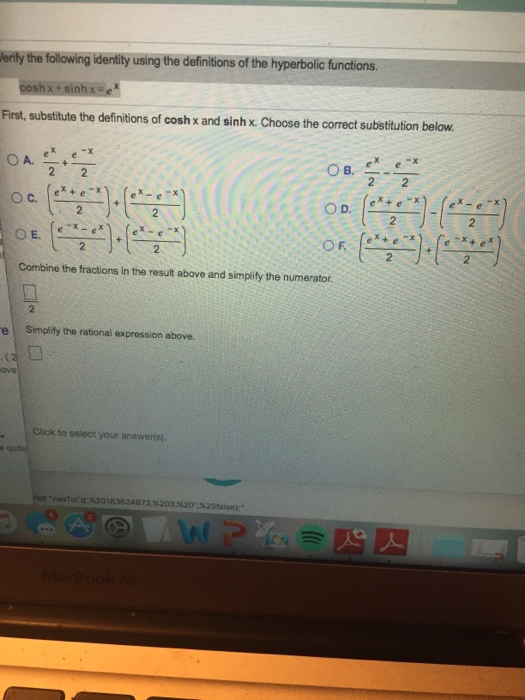 Solved Erify The Following Identity Using The Definitions Of | Chegg.com