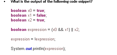 Solved What is the output of the following code snippet? | Chegg.com