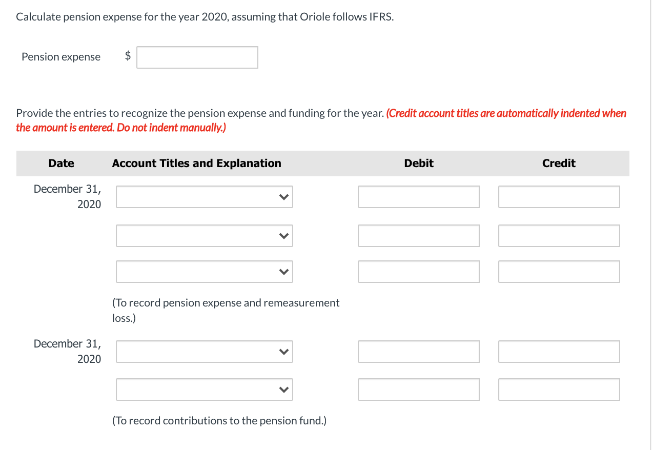 Solved The following information is available for Oriole | Chegg.com