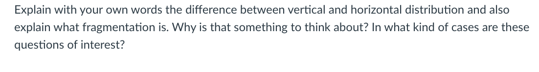 Solved Explain with your own words the difference between | Chegg.com