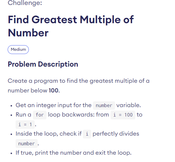 the greatest multiple of every number is