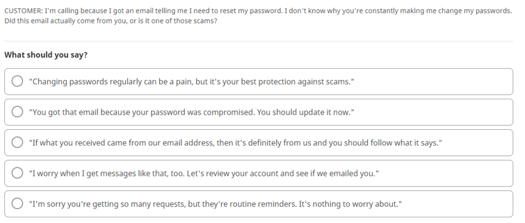 Solved Customer: I Can't Log In To My Account! I've Been | Chegg.com