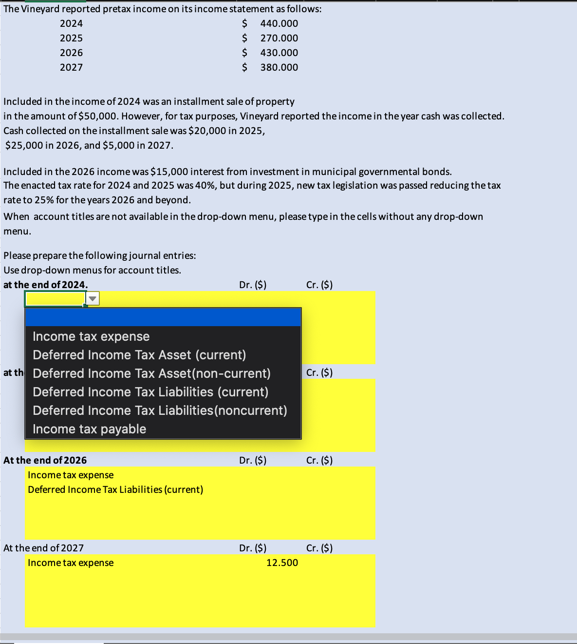 Solved Included In The Income Of 2024 Was An Installment Chegg Com   PhpTAfTQV