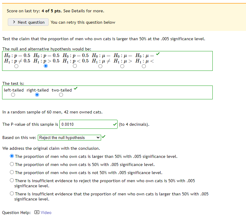 Score on last try: 4 of 5 pts. See Details for more. | Chegg.com