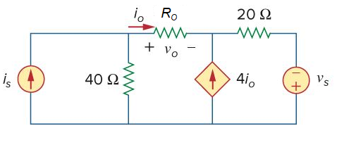 Solved 4.11.1 In the circuit shown in the image below, if vs | Chegg.com