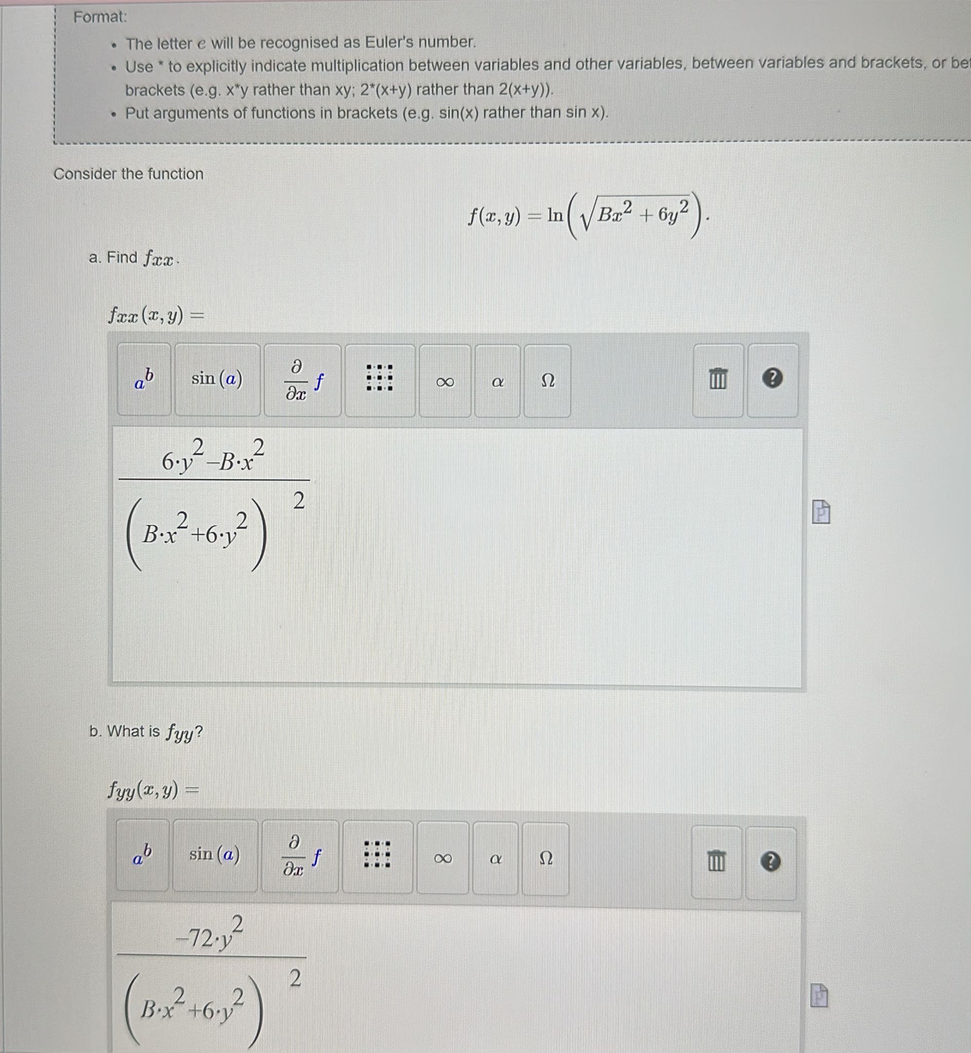 Solved Format:The letter e ﻿will be recognised as Euler's | Chegg.com