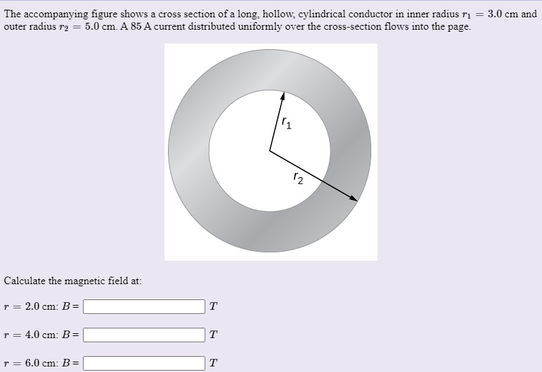 Solved The accompanying figure shows a cross section of a | Chegg.com